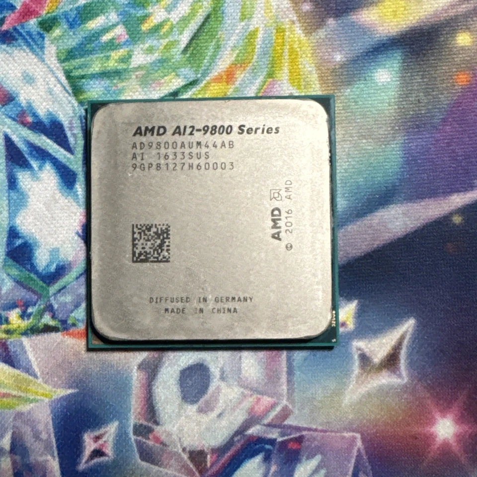 AMD A12-9800 3.8GHz 4-Core 8-GPU 2M Socket AM4 65W CPU Processor - Image 1 of 2