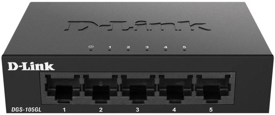 D-LINK - 5 Port Gigabit Unmanaged Desktop Switch - Image 1 of 1