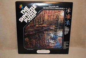 Vintage 1980 Shmuzzle Puzzle SP-103 Autumn Reflections 168 Identical Shaped Pcs - Picture 1 of 4
