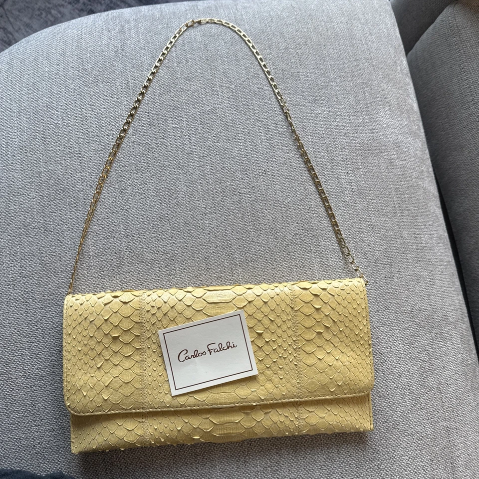 carlos falchi bolso piel serpiente Foto 1 de 4