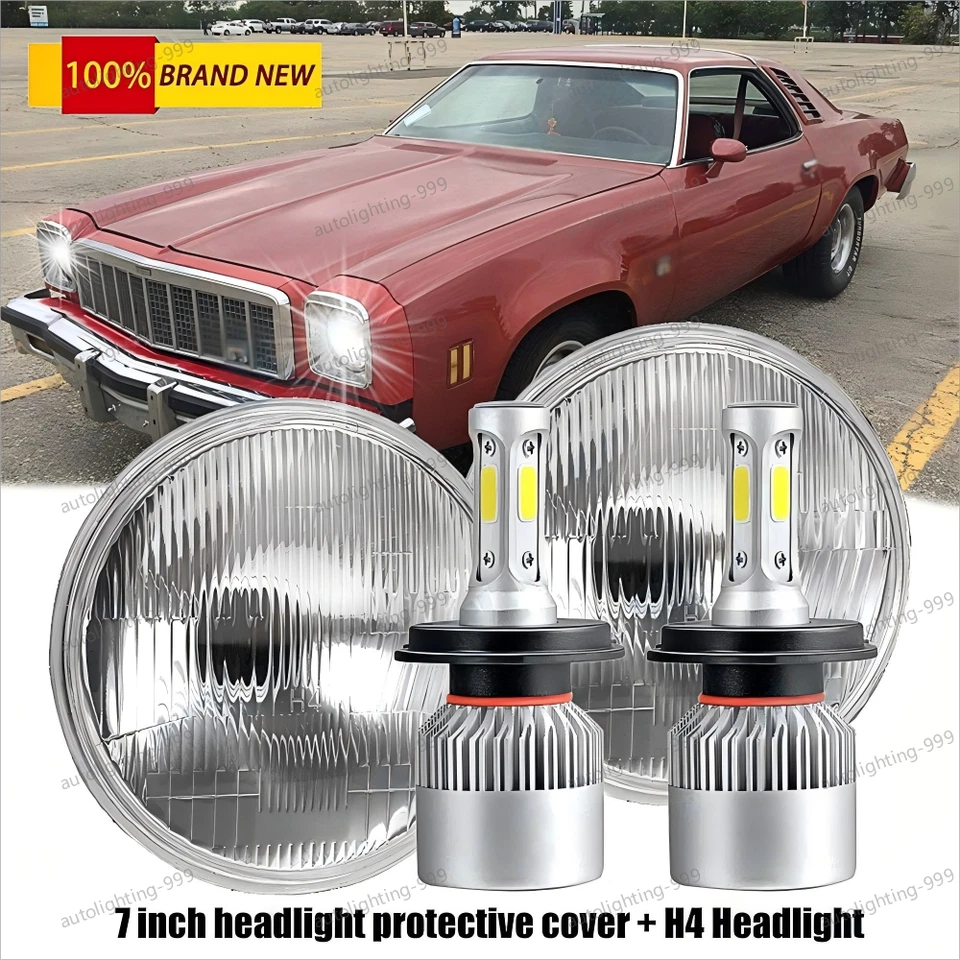 PAR de faros redondos de 7 pulgadas de haz alto/bajo para Chevy serie Two-Ten 1953-1957 Foto 1 de 4