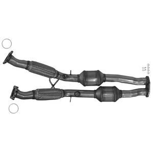 644007 AP Exhaust Catalytic Converter for Volvo XC90 2007-2010 - Picture 1 of 1