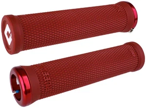 ODI Ruffian v2.1 Lock-On Grips - Red- NEW WITH TAGS-ONE SIZE - Picture 1 of 1