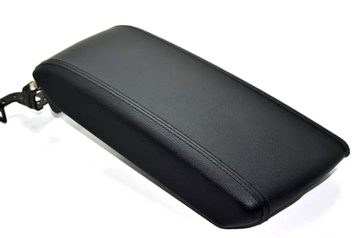 💎2015 2016 2017 Hyundai Sonata Black Armrest Center Console Lid Leather OEM - Image 1 of 4