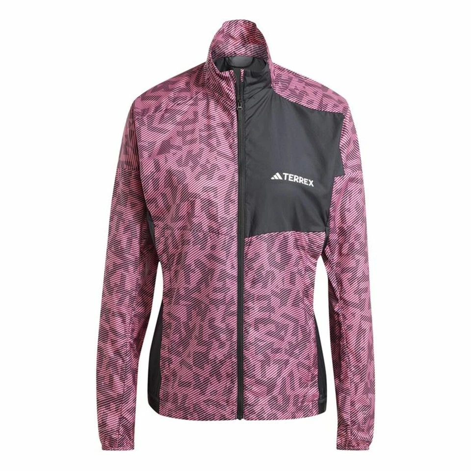 Chaqueta Cortavientos Adidas Terrex Rosa - Imagen 1 de 4