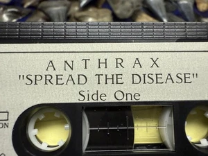 1985 ADVANCE PROMO ANTHRAX SPREAD THE DISEASE DEMO HEAVY THRASH METAL NEW YORK - Bild 1 von 5