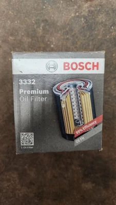 Novo filtro de óleo Bosch Premium 3332 caixa aberta - Imagem 1 de 4