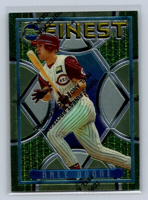 1995 Topps Finest #54 Bret Boone w Coating - Image 1 of 2