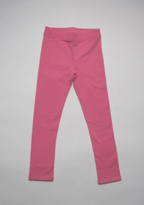 J.CREW CREWCUTS NIÑAS ROSA CINTURA ELÁSTICA LEGGINGS ELÁSTICOS Talla 7 Foto 1 de 2
