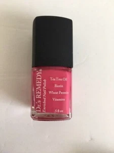 NEW Dr's Remedy Nail Polish HOPEFUL HOT PINK Non Toxic Podiatrist Rec - Picture 1 of 1