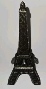 Vintage Gusseisen 7" Eiffelturm Skulptur Wohndeko Briefbeschwerer 1+ Pfund - Bild 1 von 4