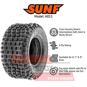 145x70x6 // 145-70-6 // 145 70 6 SUNF A-011 REIFEN 6 LAGIG ATV QUAD - Bild 1 von 11
