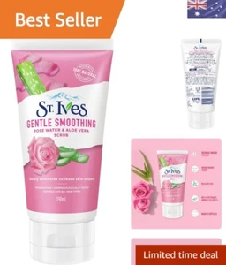 St Ives 150mL Gentle Scrub with Natural Rose Petal Exfoliants for Sensitive Skin - Picture 1 of 9