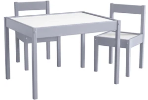 Juego De Mesa Y Sillas Para Niños Niñas 2 3 4 5 Años Muebles Set Table and Chair - Picture 1 of 6