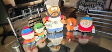 South Park Plush Chef, Stan, Kyle, Kennny and Cartman -Vintage With Tags -1998