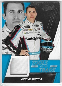 2017 ABSOLUTE ARIC ALMIROLA TOOLS OF THE TRADE RACE-USED MATERIALS #TT-AA - Picture 1 of 2