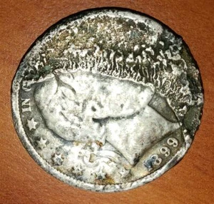 1899 Barber 1/2 Dollar...A Possible Error or Damaged... - Picture 1 of 7