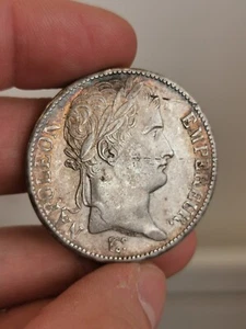 Napoléon Empereur 5 Francs 1812 B ROUEN. - Imagen 1 de 2