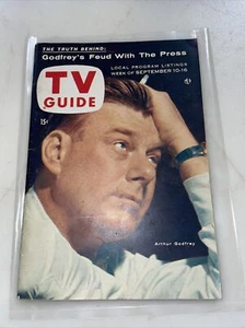 TV Guide September 10, 1955 Arthur Godfrey, Patti Page - Imagen 1 de 10