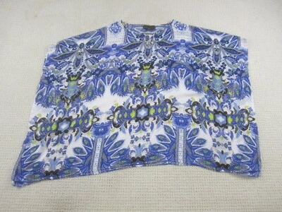 Dana Buchman Womens Shirt XL Chiffon Sleeveless Pull On Pattern Casual Blouse - Image 1 of 4