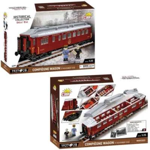 Compiegne wagon brick model 1918 - COBI 6291 - 1945 bricks - Picture 1 of 9