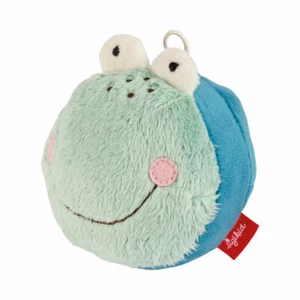 sigikid Aktiv-Ball Frosch Kinderbunt Softball Spielball Rassel Spielzeug Ø 9 cm - Bild 1 von 1