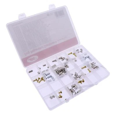 JMP Bowdenzug Gaszug Reparatursatz Sortiment komplett 80-teilig Nippelsatz - Bild 1 von 4