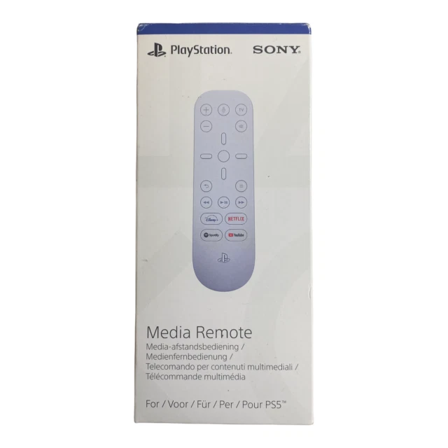 Sony Media Remote for PlayStation 5 - White