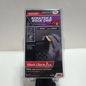 3M Bondo Scratch & Rock Chip Repair Kit. Paintable • Permanent • Non-Shrinking. - Imagen 1 de 18