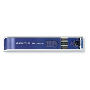 Staedtler 2mm Clutch Pencil Leads - Pack of 12 - 4B : 2B : B : HB : H : 2H : 4H - Picture 1 of 1