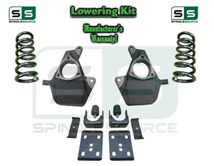 2016 - 2018 Silverado Sierra 4" / 7" DROP KIT STAMPED / ALUM ARMS Coils V6 - Bild 1 von 2