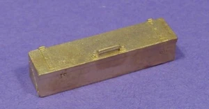 O SCALE On3 On30 TENDER TOOL BOX 5' LONG WISEMAN BRASS PART BS-312 - Picture 1 of 1