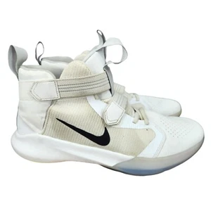 Nike Precision III FlyEase Basketball Sneakers Mens 9.5 White Shoes BV7740-100 - Picture 1 of 12