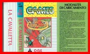 COMMODORE C64 - LA CAVALLETTA (Cassetta Games C64, rif. EF 6408) - Picture 1 of 2