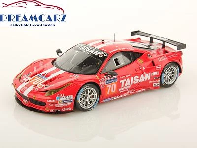 LookSmart LSLM04 1/43 Ferrari 458 GTE Team Taisan #70 Le Mans 2014 - Image 1 of 4