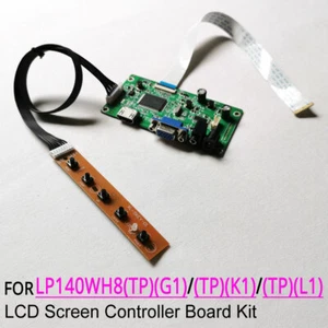 Fit LP140WH8(TP)(G1)/(K1)/(L1) 1366x768 display EDP-30 pins controller board kit - Picture 1 of 6