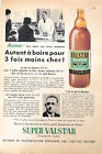Publicite? Papier Biere Valstar   Mars 1956 Fl