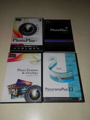 Serif PhotoPlus X6 PC  Photo Textures & Overlays and Panorama Plus (3 packages) - Image 1 of 4