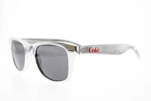 Occhiali da sole promozionali vintage argento metallizzato Diet Coke - Foto 1 di 12