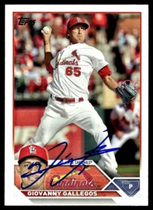 2023 Topps Giovanny Gallegos Auto St. Louis Cardinals #13 Signed IP Autograph - Picture 1 of 2
