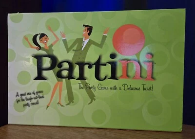 Partini Fun Party Board Game by Parker Brothers (Complete) - Image 1 of 3