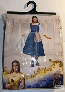 Adult Beauty and the Beast Belle Blue Maid Dress Cosplay Costume Halloween Party - Picture 1 of 7