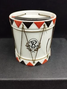 Reservisten Porzellan Trommel Nymphenburg Porzellan vom Infanterie Regiment 63 ! - Bild 1 von 5