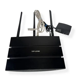 TP-Link TL-WDR4300 N750 Wireless Dual Band Gigabit Router Black 2.4 GHz 800 Mbps - Picture 1 of 8