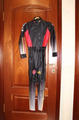 Traje de esquí de biatlón del equipo olímpico de Alemania para mujer (Wurth Audi) -talla 12 Foto 1 de 4