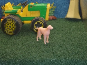 DALMATION 1975 BRAVE BREEDS Sanitarium R&L Cereal Toy Plastic Dog PINK or FLESH? - Picture 1 of 3