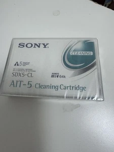 Cartouche de données de nettoyage Sony SDX5-CL NEUVE SCELLÉE - Photo 1/3