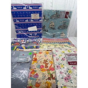 Papel de envolver regalo vintage NUEVO 15+ paquetes diario artesanal para todas las ocasiones - Imagen 1 de 8