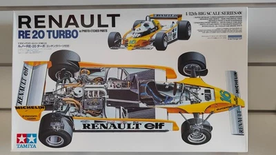 Renault Turbo Re-20 Renè ArnouxTamiya 1-12 kit Formula uno auto da corsa - Immagine 1 di 4