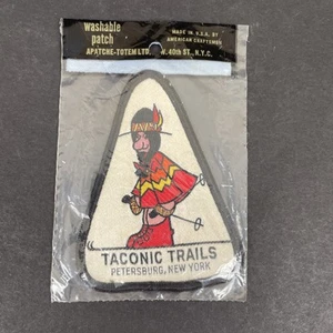 Vintage Taconic Trails Petersburg, New York Ski Resort Patch NEU - Bild 1 von 4